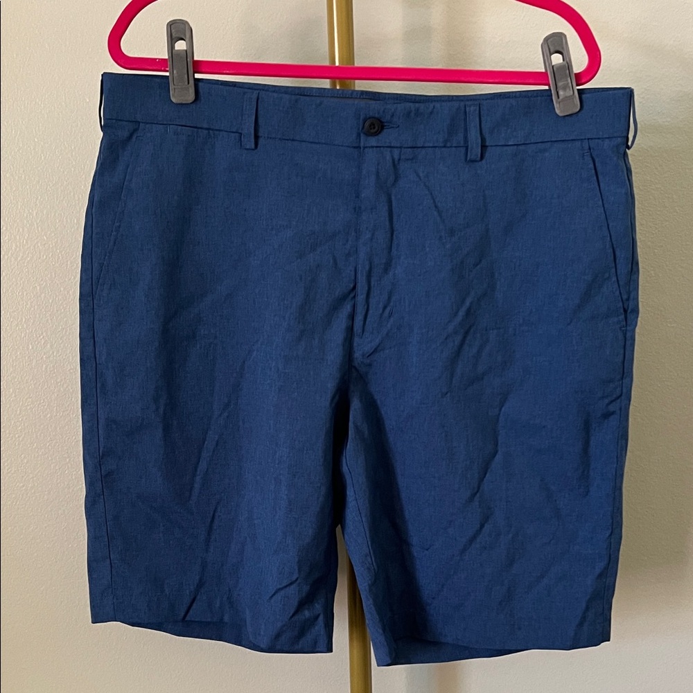 Grand Slam Men's Navy Flat Front Shorts